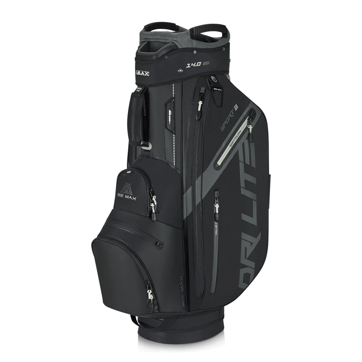 Bigmax Dri Lite Sport 3 kärrybagi - Musta