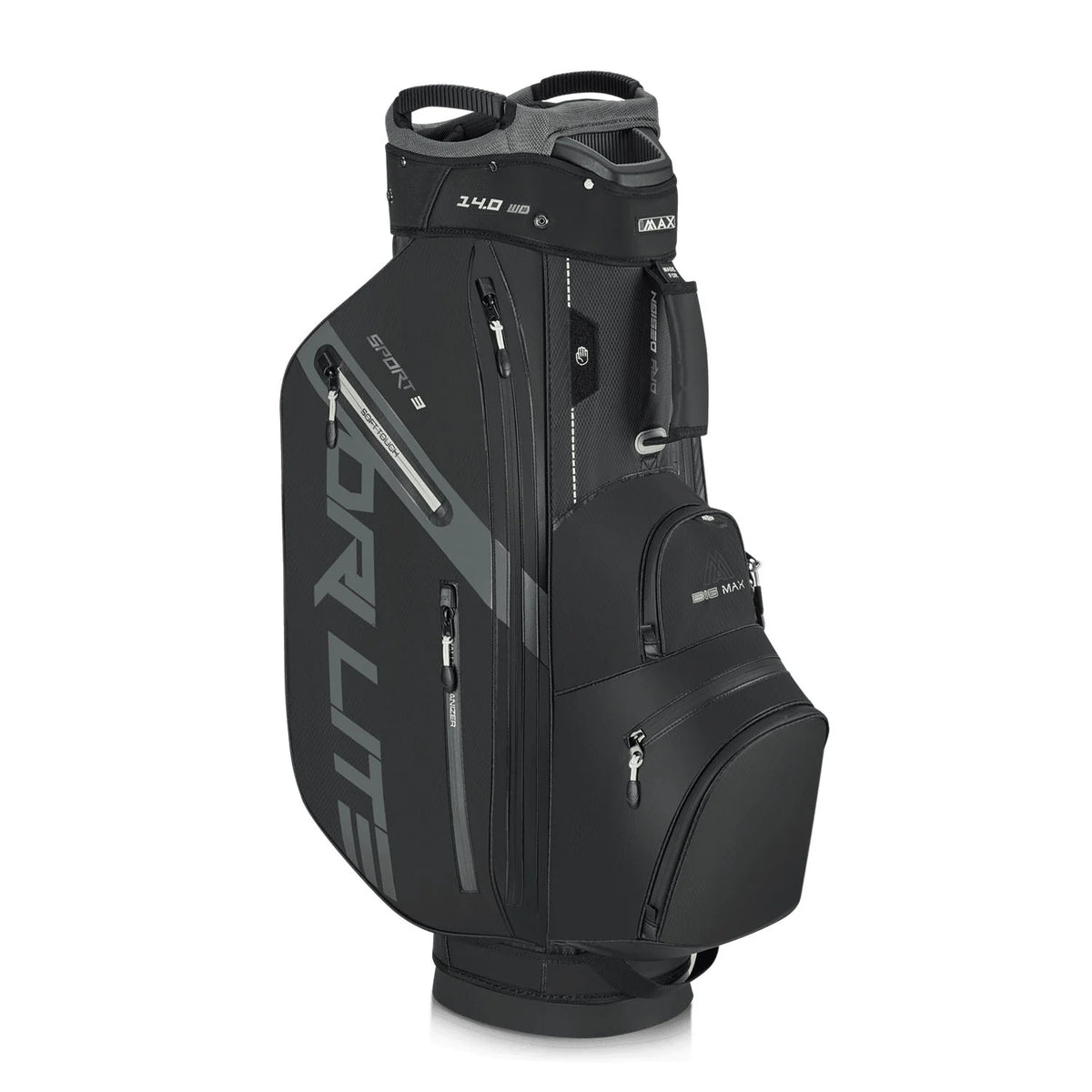 Bigmax Dri Lite Sport 3 kärrybagi - Musta