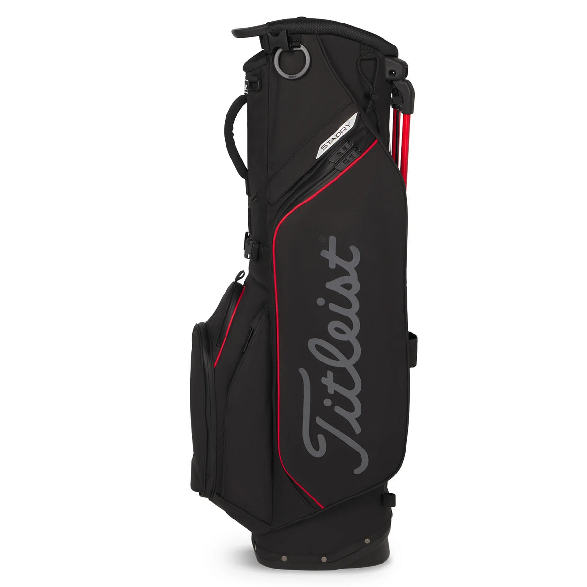 Titleist Players S5 StaDry kantobägi - Black/Red/Graphite